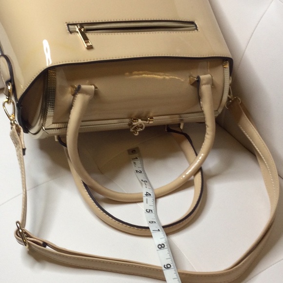 EUC Nude Minimalist Dress/Business Bag - Picture 13 of 16